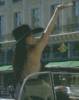 from French 'Vogue', June 2003 - filming Givenchy commercial in Paris