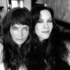 Behind the scenes with Helena Christensen, from Liv's Instagram