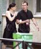 filming 'Very Irresistible Givenchy' TV commercial, June 2003