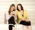 Filming commercial for "New Mystery Case Files: MillionHeir" game, with sister Chelsea Tyler