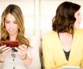 Filming commercial for "New Mystery Case Files: MillionHeir" game, with sister Chelsea Tyler