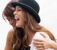 from the photoshoot - with Helena Christensen