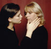with mom - Bebe Buell