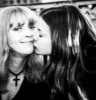 with mom Bebe Buell, from Bebe Buell's Instagram