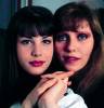 with mom - Bebe Buell