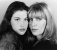 with mom Bebe Buell