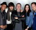 with Terence Howard, Christopher Gorham, Matthew Chapman and Patrick Wilson at The Samsung Galaxy Tab Lift