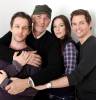 with James Marsden, Frank Langella and Jeremy Strong 