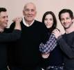 with James Marsden, Frank Langella and Jeremy Strong 
