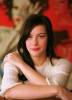 Liv Tyler photographed at Da Silvano, a restaurant in New York City, April 4, 2001.