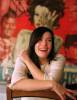Liv Tyler photographed at Da Silvano, a restaurant in New York City, April 4, 2001.