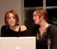 with Miley Cyrus