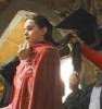 On the set
