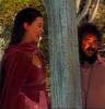 On the set - with the director Peter Jackson