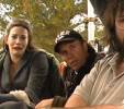 On the set - with Peter Jackson