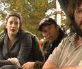 On the set - with Peter Jackson