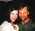 On the set - with Viggo Mortensen