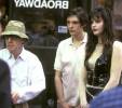 with Woody Allen and Lukas Haas