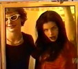 with Ethan Embry - taken from 'Empire Records' set
