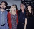 with Nicolas Cage and mom Bebe Buell